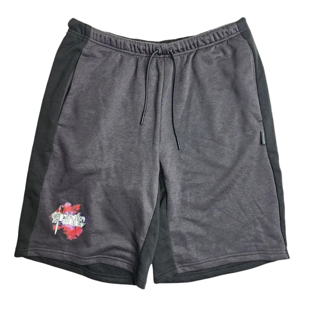 Puma x Final Fantasy XIV Athletic Shorts Black Men's Size Large